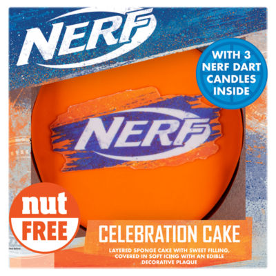 Nerf Celebration Cake