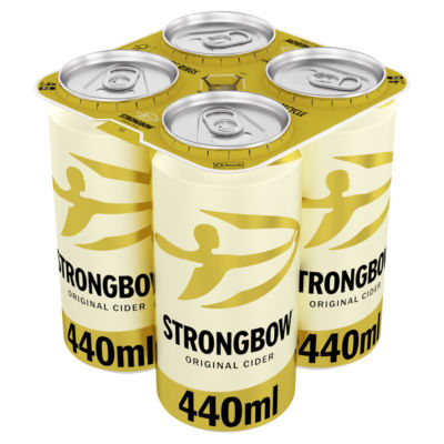 Strongbow Original Cider 4X 440ml