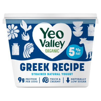 Yeo Valley Organic Super Thick Natural Kerned Yogurt