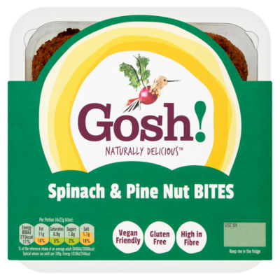 Gosh! Spinach & Pine Nut Bites