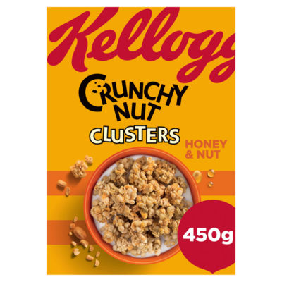 Kellogg's Crunchy Nut Honey and Nut Clusters