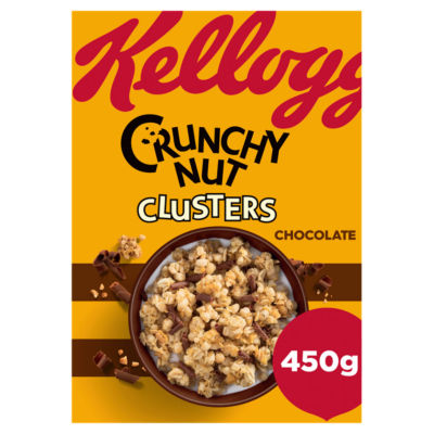 Kellogg's Crunchy Nut Milk Chocolate Clusters