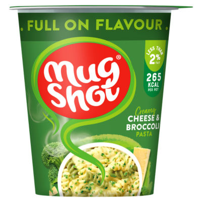 Mug Shot Cheese & Broccoli Pasta 68g
