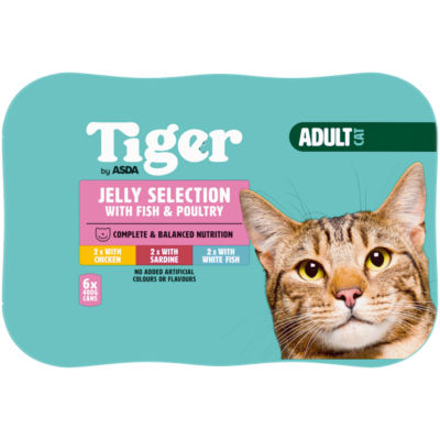 ASDA Tiger Favourites in Jelly Cat Tins