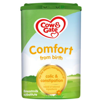 Cow & Gate 1 Comfort Milk Powder Formula From Birth