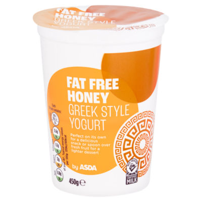 ASDA Fat Free Greek Style Yogurt with Honey