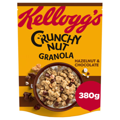Kellogg's Crunchy Nut Chocolate & Hazelnut Granola