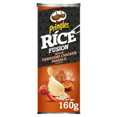 Pringles Rice Fusion Indian Tandoori Chicken Masala Sharing Crisps