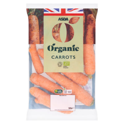 ASDA Grower's Selection Organic Carrots