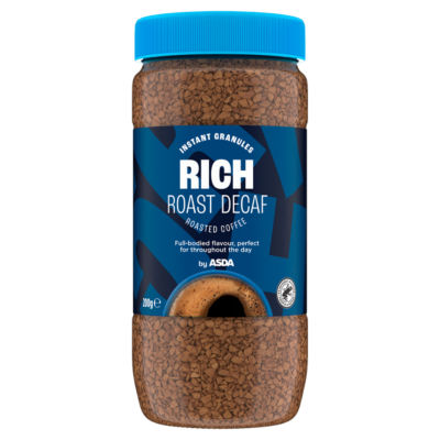 ASDA Rich Roast Decaffeinated Instant Coffee