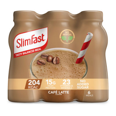 SlimFast Café Latte Flavour Shakes