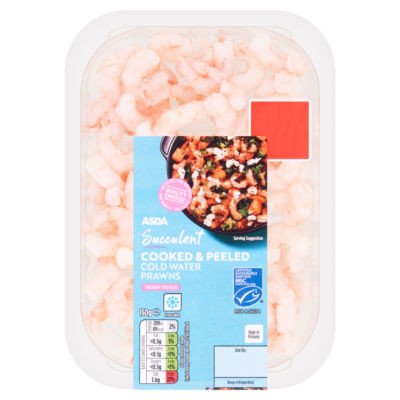 ASDA Cooked & Peeled Cold Water Prawns
