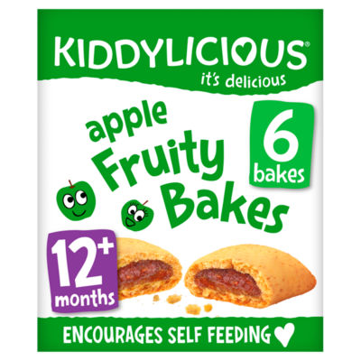 Kiddylicious Apple Fruity Bakes 12+ Months