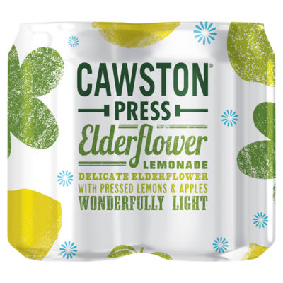 Cawston Press Elderflower Lemonade 4x 330ml