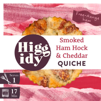 Higgidy Smoked Bacon & Cheddar Quiche