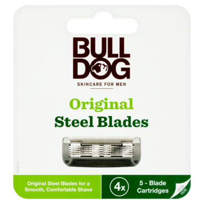 Bulldog 5 Original Steel Blades