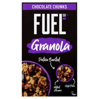 FUEL10K Protein Boosted Chunky Chocolate Granola