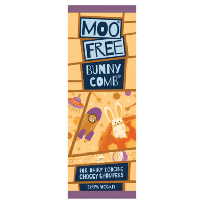 Moo Free Mini Bar Dairy Free & Vegan Chocolate Bunnycomb