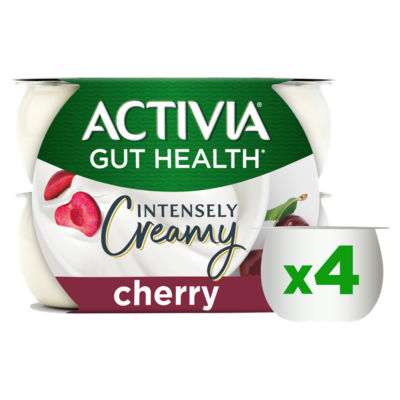 Activia Intensely Creamy Cherry Yogurts