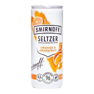 ASDA > Drinks > Smirnoff Seltzer Orange & Grapefruit 330ml Ready to Drink Premix