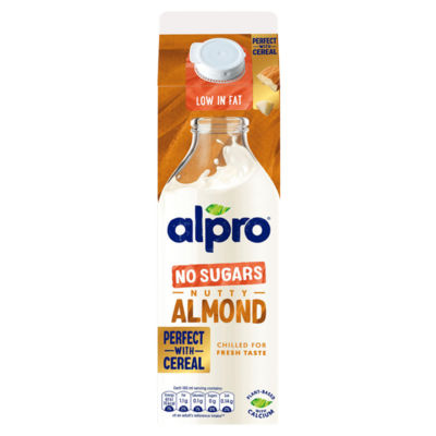 Alpro Almond No Sugars Chilled Drink