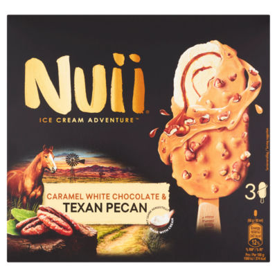 Nuii Caramel White Chocolate & Texan Pecan Ice Cream