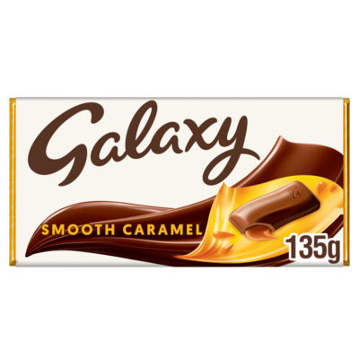 Galaxy Caramel Chocolate Bar Block