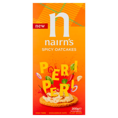 Nairn's Peri Peri Spicy Oatcakes