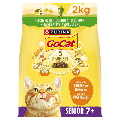 Go-Cat Chicken Rice & Veg Dry Senior Cat Food