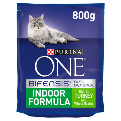 Purina ONE Turkey & Wholegrain Indoor Dry Adult Cat Food