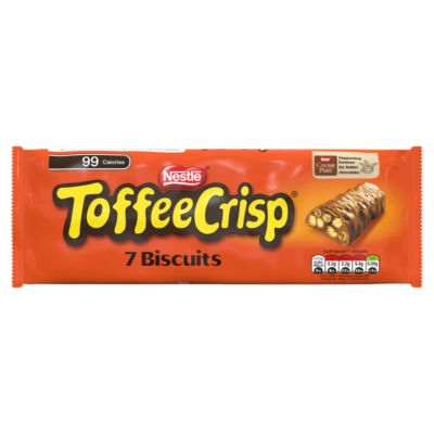 Toffee Crisp Chocolate Biscuit Bar 7 Pack