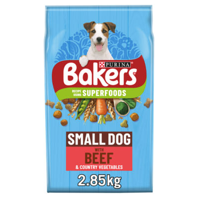 Bakers Beef & Veg Dry Adult Small Dog Food