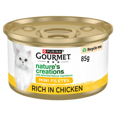 Gourmet Nature's Creations Chicken Cat Food Tin