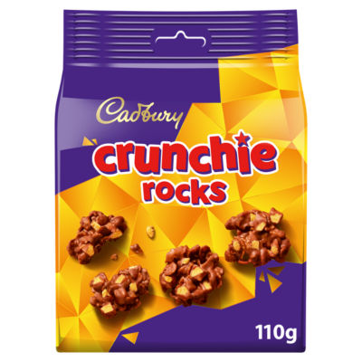 Cadbury Crunchie Rocks Milk Chocolate Bag