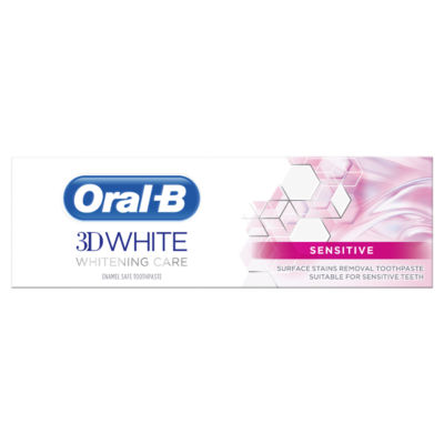 Oral-B 3D White Whitening Sensitive 75ml