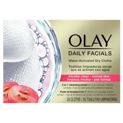 Olay Daily Facials 5-in1 Dry Cloths - Normal Skin