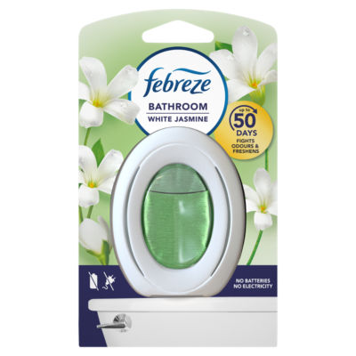Febreze Air Freshener Bathroom Block; White Jasmine