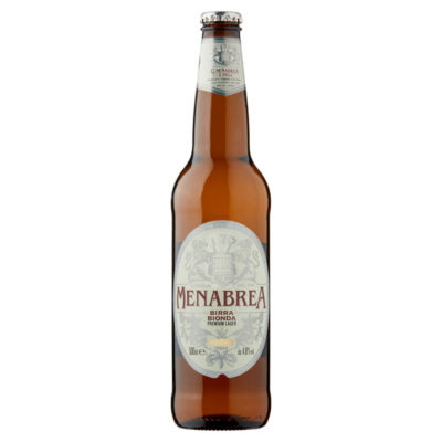 Menabrea Birra Blonda Italian Lager Beer