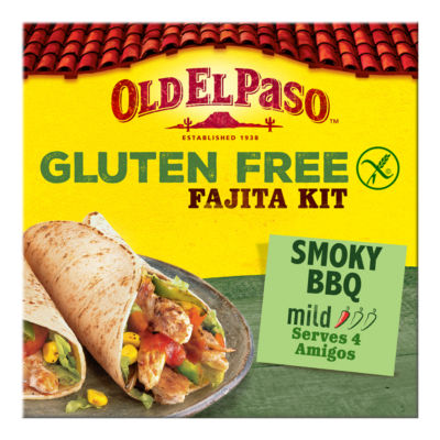 Old El Paso Gluten Free Fajita Kit Smokey BBQ