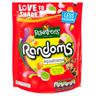 Rowntree's Randoms Squish'ems Sweets Sharing Pouch