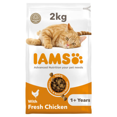 Iams for Vitality Chicken Adult Dry Cat Food