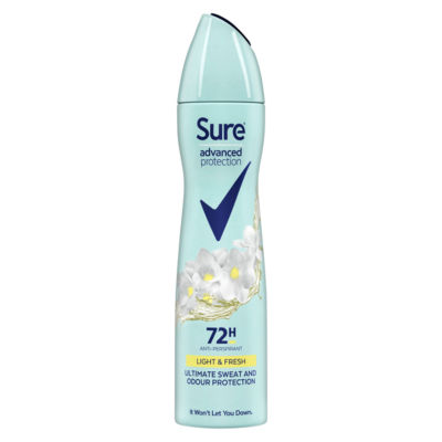 Sure Light & Fresh Anti-perspirant Deodorant Aerosol