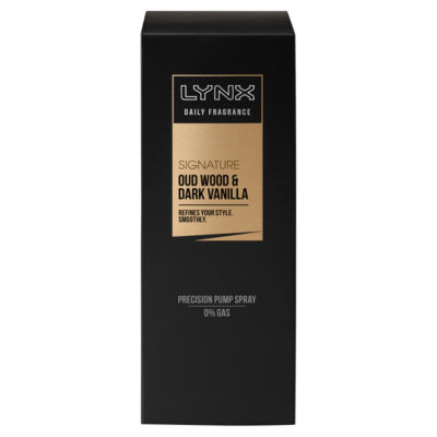 Lynx Signature Gold Daily Fragrance Oud Wood & Dark Vanilla