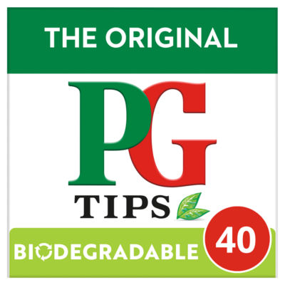 PG Tips Pyramid 40 Tea Bags