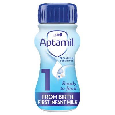 Aptamil 1 First Infant Milk Liquid Ready To Feed Formula From Birth