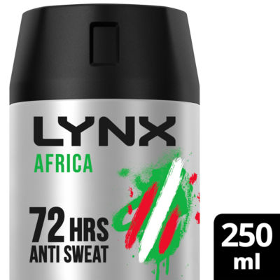 Lynx Africa Anti-Perspirant Deodorant Spray for Men