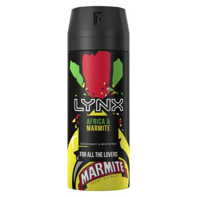 Lynx Africa & Marmite Deodorant Body Spray