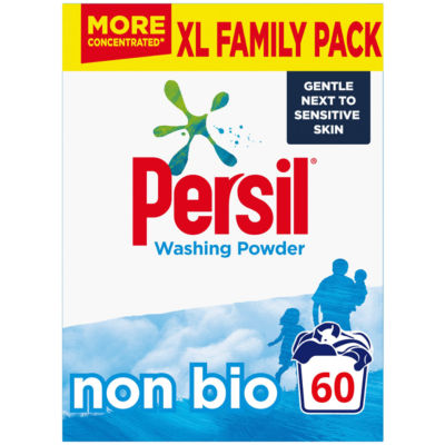 Persil Non Bio Fabric Cleaning Washing Powder 60 Wash