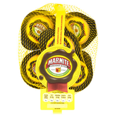Marmite Cheddar Bites