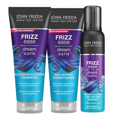 John Frieda Frizz-Ease Dream Curls Hair Bundle